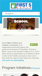 Mobile Screenshot of first5marin.org
